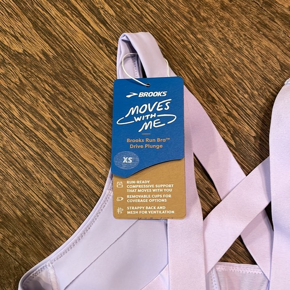 Brooks Run Bra Drive Plunge - Picture 4 of 4